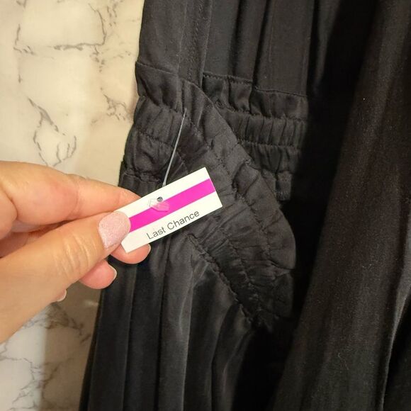 NEW Diarrablu Umy Wrap Jumpsuit Convertible Black Size L - Picture 5 of 11